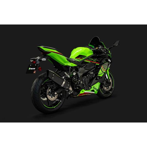 トリックスター 政府認証スリップオン イカヅチブラックED ZX-4RR/ZX-4R SE 8BL-...