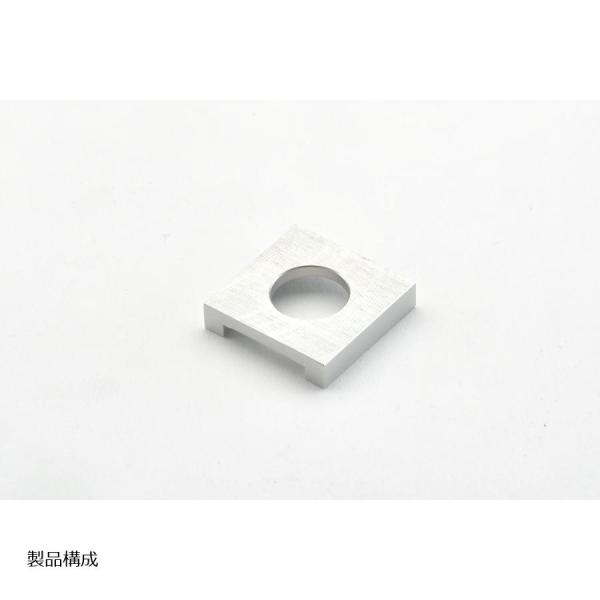 SWAGE LINE (スウェッジライン) 4輪 クリップスペーサー t=6.5-3.0 アルミ ス...