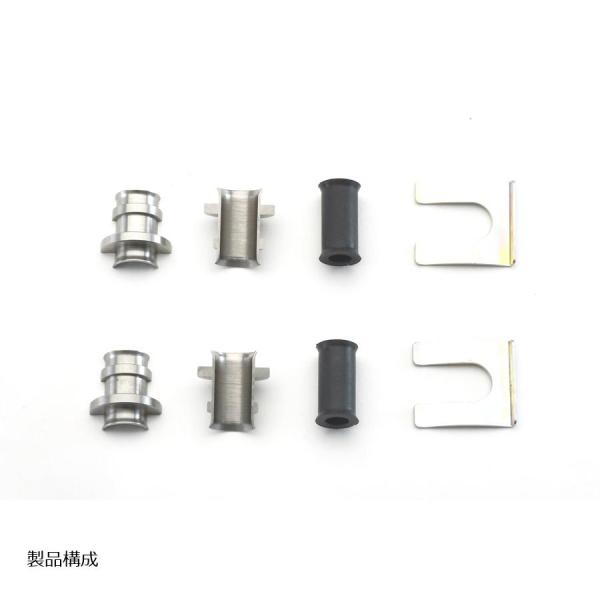 SWAGE LINE (スウェッジライン) 4輪 ホースクランプ タイプ2 φ22-7.5 2個セッ...