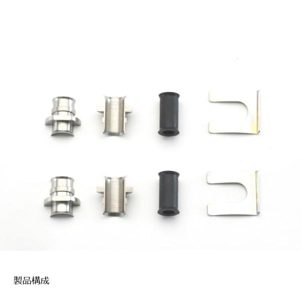 SWAGE LINE (スウェッジライン) 4輪 ホースクランプ タイプ2 φ22//19-3.8 ...