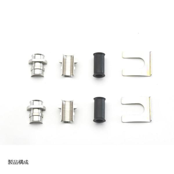 SWAGE LINE (スウェッジライン) 4輪 ホースクランプ タイプ2 φ20//17-4.7 ...