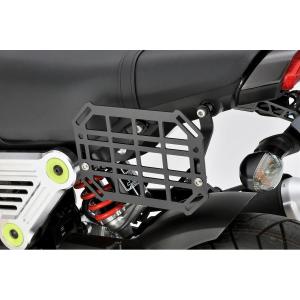 Motone(モートーン) サイドカバー VENTURA リブ マットブラック