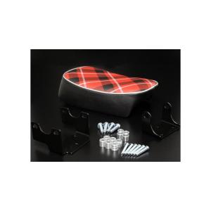 Gクラフト モンキー4L(J型）用 カスタムシート：段付きタック