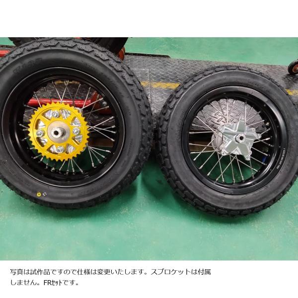 Gクラフト (ジークラフト) スポークホイールセット モンキー125　JB02/JB03/JB05 ...