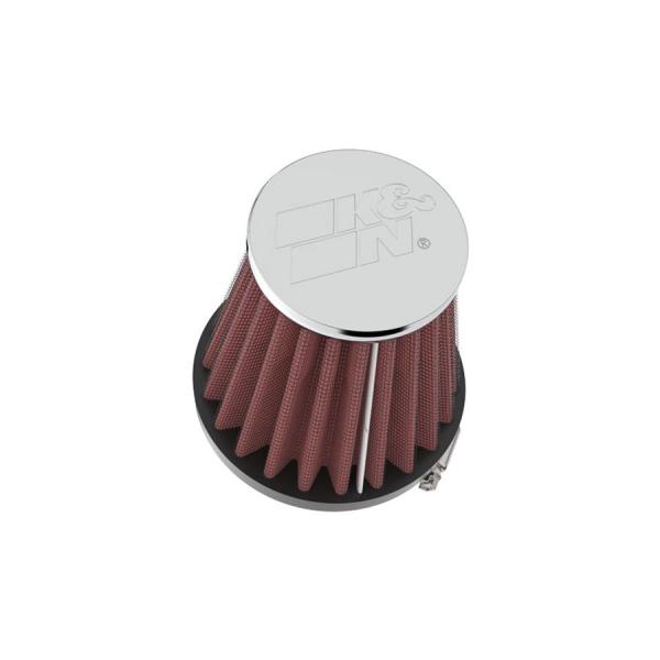 K&amp;N (ケーアンドエヌ) ラウンドテーパー/クローム ＆phi;49(51:76X76) RC-1...