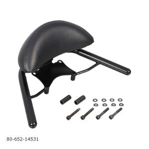 KITAKO タンデムバックレストカバー シルバー 中古 KITACO（キタコ） タンデムバックレスト カラー：シルバー PCX125-E