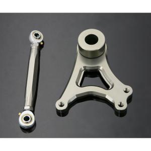 ZRX1100/1200 リヤキャリパーサポート (brembo 2POT) シルバー