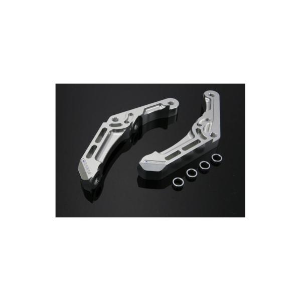 Kファクトリー (ケイファクトリー) フロント ラジアルキャリパーサポート メタリックシルバー ZR...