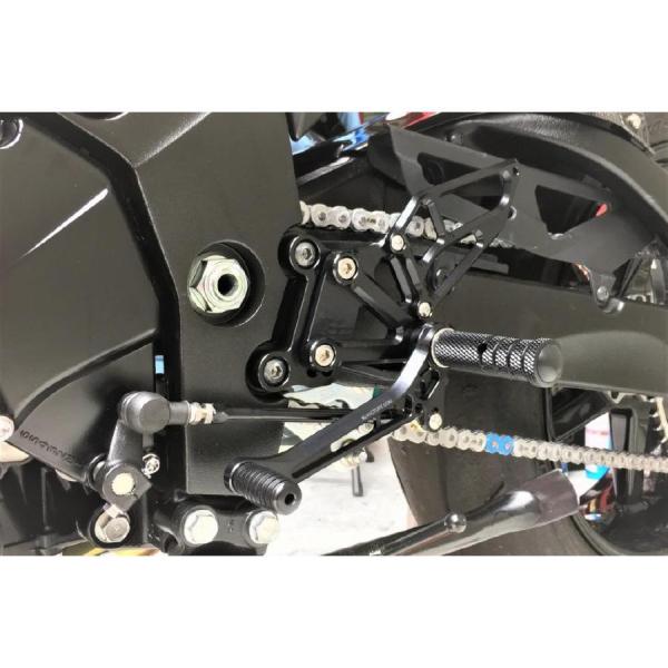 Kファクトリー (ケイファクトリー) ライディングステップ スーパーブラック KATANA カタナ