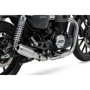 ホンダ GB350、GB350S MONSTER スリップオンマフラー(JMCA) シルバー