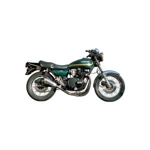 MRS ショート管マフラー KAWASAKI Z1 (Z900) / Z2 (Z750RS) 手曲げ