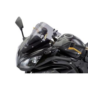 [特価品]エムアールエー スクリーン レーシング スモーク Ninja650 12-16/Ninja400 14-17 4025066132553｜plotonlinestore