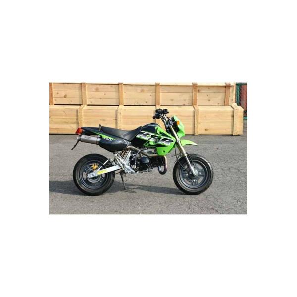 ノジマエンジニアリング ファサームMチタン フルエキゾースト JMCA アップ KSR110 NMM...