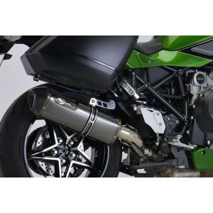 AKRAPOVIC スリップオンマフラー Ninja H2 SX AKRAPOVIC アクラポビッチ JMCA仕様 スリップオンラインマフラー