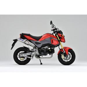 OVER RACING オーバーレーシング マフラー フルエキ チタン グロム OVER RACING（オーバーレーシング） バイク用 フルエキゾースト