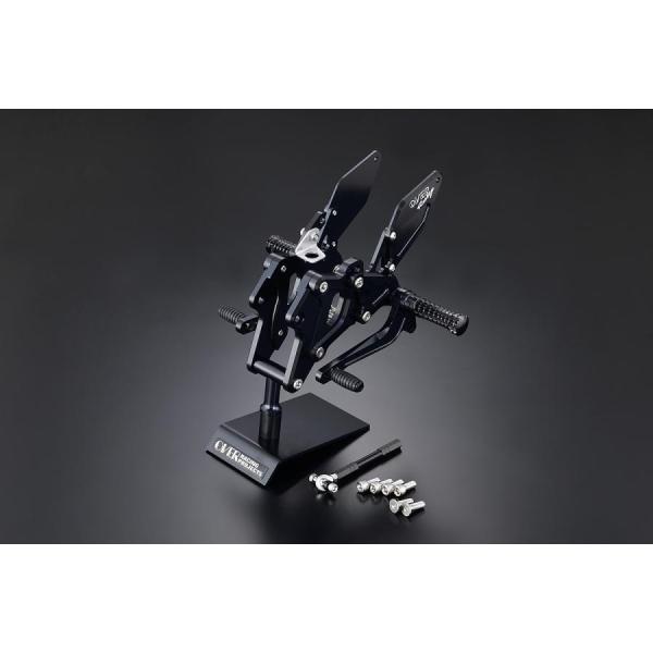 OVER RACING (オーバーレーシング) レーシング バックステップ 4ポジション ブラック ...