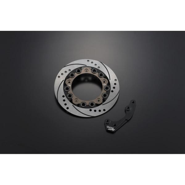 OVER RACING (オーバーレーシング) セミフローティング＆専用Fキャリパーサポート GRO...