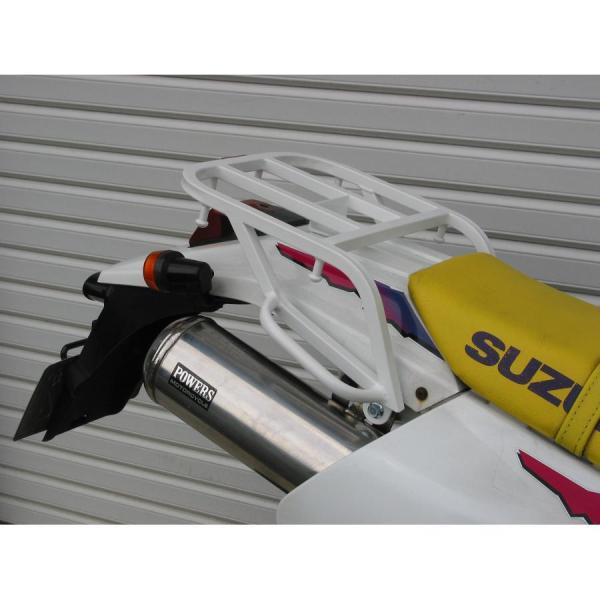 ライディングスポット リアキャリア DR250R XC ホワイト