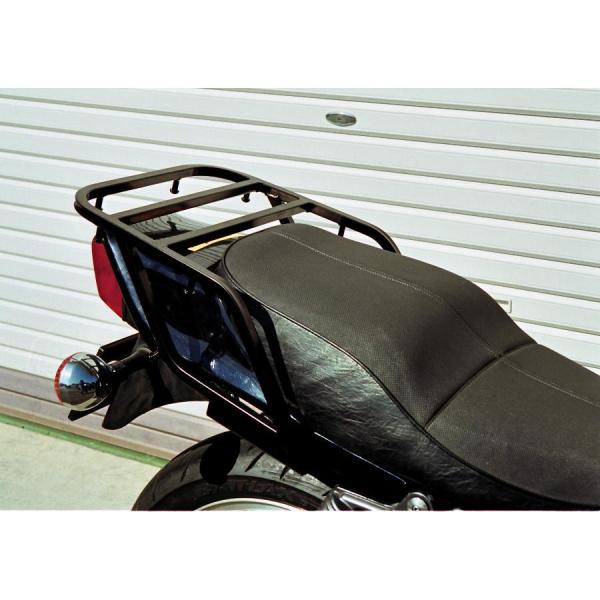 RIDINGSPOT (ライディングスポット) リアキャリア ゼファー ZEPHYR400 X ブラ...