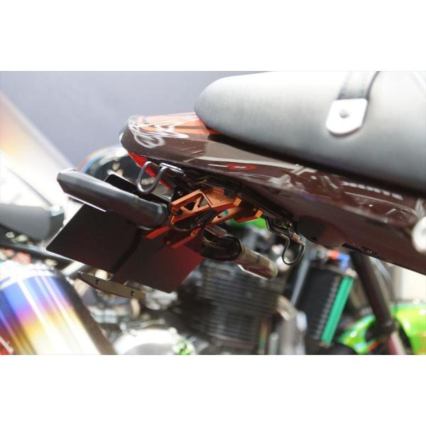 STRIKER (ストライカー) アルミビレットフェンダーレスキット ブラウン Z900RS