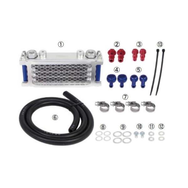 SP武川 (SPタケガワ) コンパクトクールキット (3FIN/ラバーホース)Z125PRO(BR1...