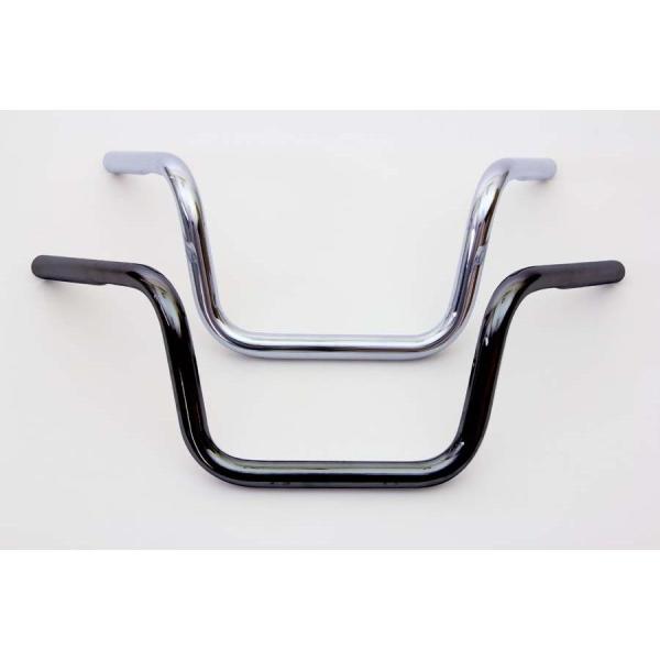 ゼロデザインワークス オールドプルバックバー ナロー ブラック 1インチ ディンプル有