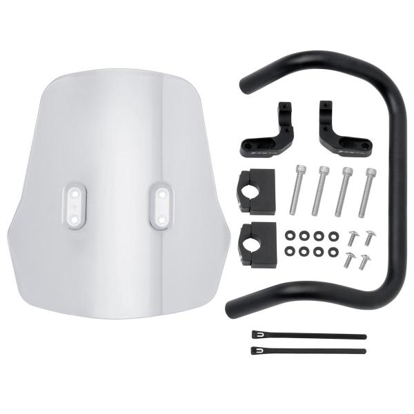 ZETA (ジータ) アドベンチャーウインドシールドSTD LT.スモーク KLX230SHERPA...