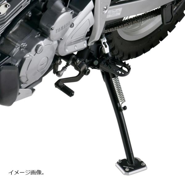 ジータ サイドスタンドエクステンダー BLK/SLV WR250R/X 07- SEROW250 T...