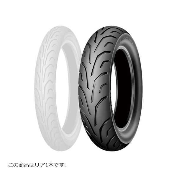 ダンロップ GT502 150/70R18M/C 70V バイク用タイヤ リア 1本 R/TL 32...