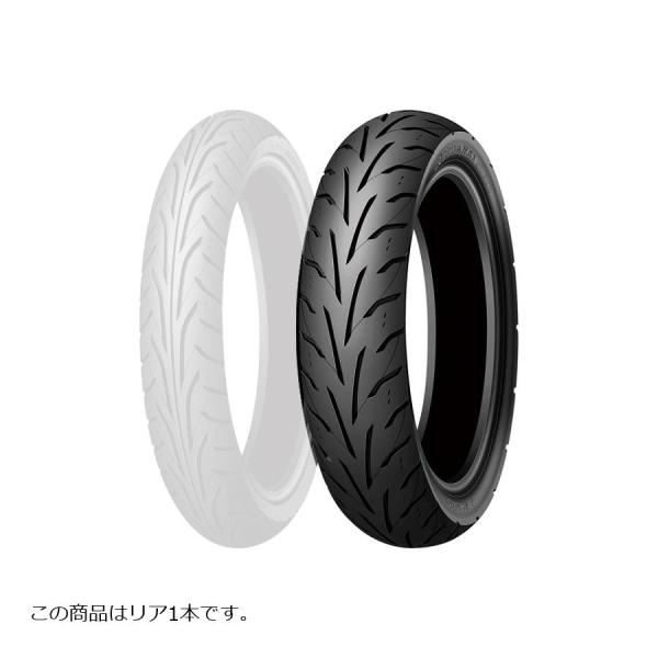 ダンロップ GT601 R バイク用タイヤ リア 1本 80/90-17 50P TL 350980