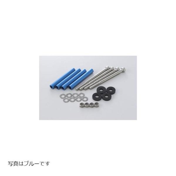 ACTIVE(アクティブ) ストレートオイルクーラーサイドカラー＆ボル 10ROW 4PC ワッシャ...