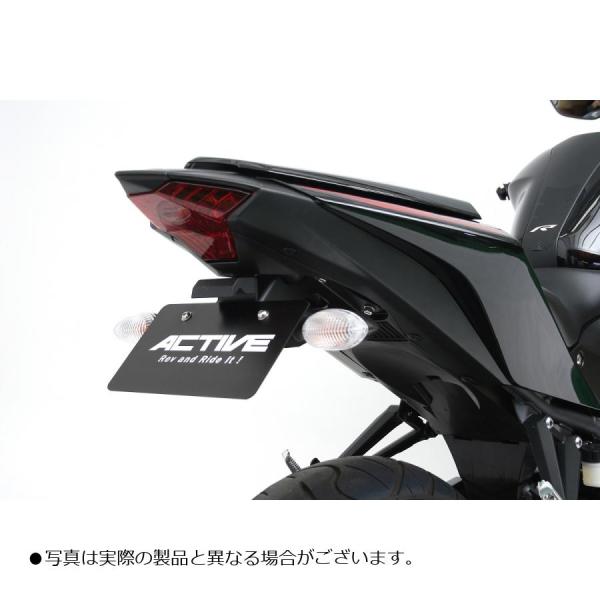 アクティブ フェンダーレスKIT LEDナンバー灯付き ブラック YZF-R25/R3 15-21/...