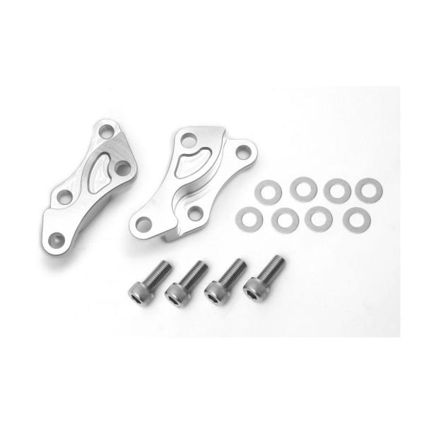 ACTIVE(アクティブ) キャリパーサポートシルバー 65mm 4PAD STDローター径 GPZ...