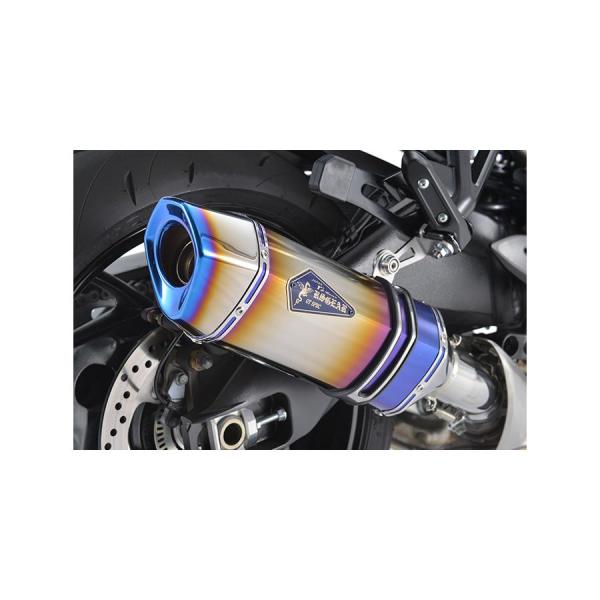 アールズギア GTスペック スリップオン ドラッグブルー GSX-S1000GT GS19-T3SD