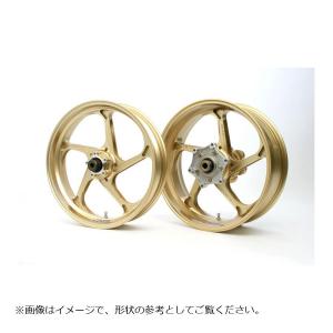 GALE SPEED (ゲイルスピード) フロント ホイール 鍛造ホイール F350-17 ゴールド TYPE-GP1S CB650R CBR650R(ABS)｜plotonlinestore