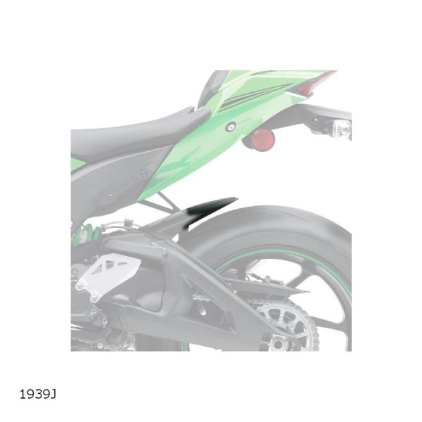 Puig(プーチ) エクステンドフェンダーリヤ ブラック ZX-10R RR SE 1939J