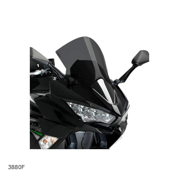Puig(プーチ) レーシングスクリーン R-RACER Dスモーク NINJA650 ニンジャ65...