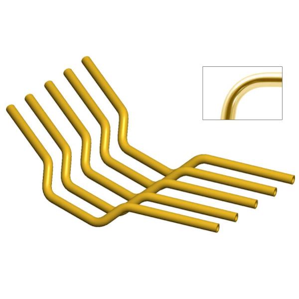 EFFEX (エフェックス) イージーフィットバーLow Sゴールド SV650 ABS （5本セッ...