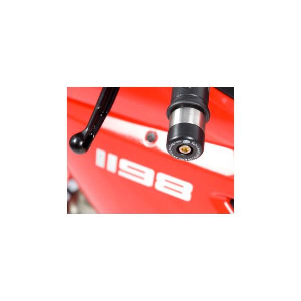 R&amp;G (アールアンドジー) バーエンドスライダー ブラック 1098 1098R 1098S 99...