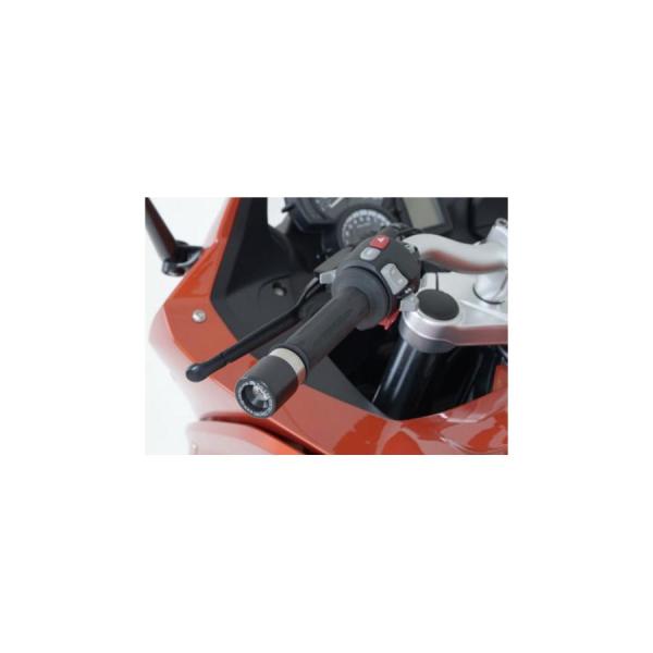 R&amp;G (アールアンドジー) バーエンドスライダー ブラック F800GT RG-BE0073BK