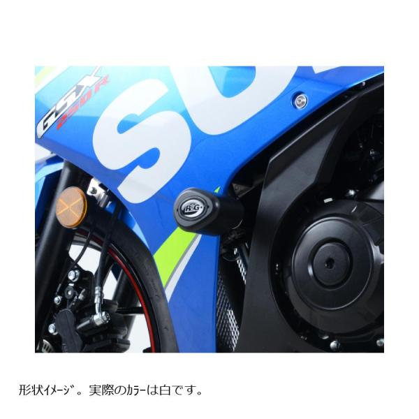 R&amp;G (アールアンドジー) フレームスライダー エアロクラッシュプロテクター ホワイト GSX25...