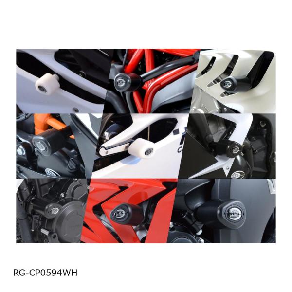 R&amp;G (アールアンドジー ) Aero Crash Protectors:WHITE CB1000...