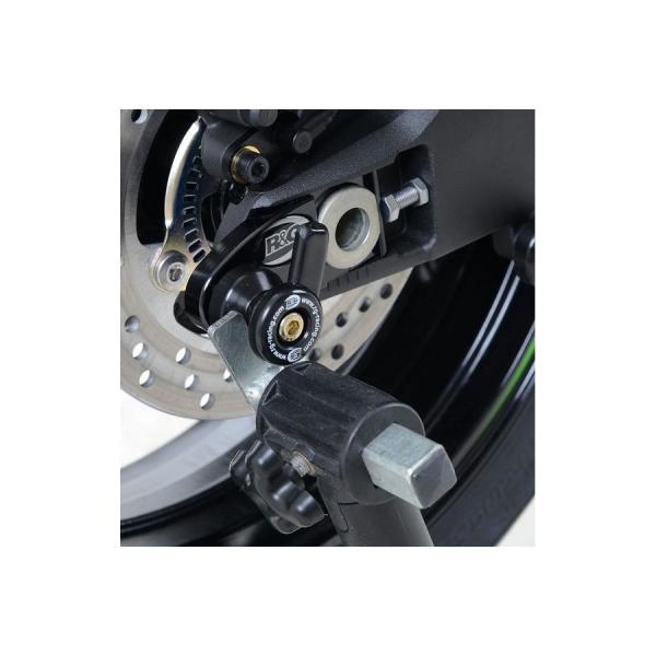 R&amp;G (アールアンドジー) オフセットコットンリール ブラック ZX-10R/Z H2