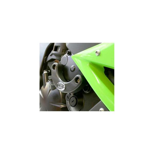 R&amp;G (アールアンドジー) エンジンケーススライダー ブラック ZX-6R/RR RG-ECS00...