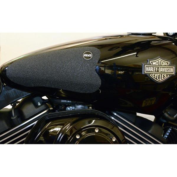 R&amp;G (アールアンドジー) トラクションパッド ブラック HD Street 500/750