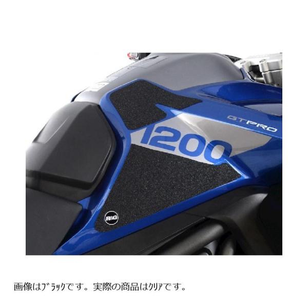 R&amp;G (アールアンドジー ) トラクションパッド クリア TRIUMPH Tiger1200GT/...