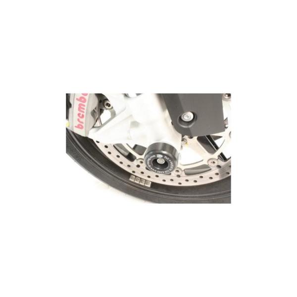 R&amp;G (アールアンドジー) フォークプロテクター ブラック RC8 RG-FP0083BK