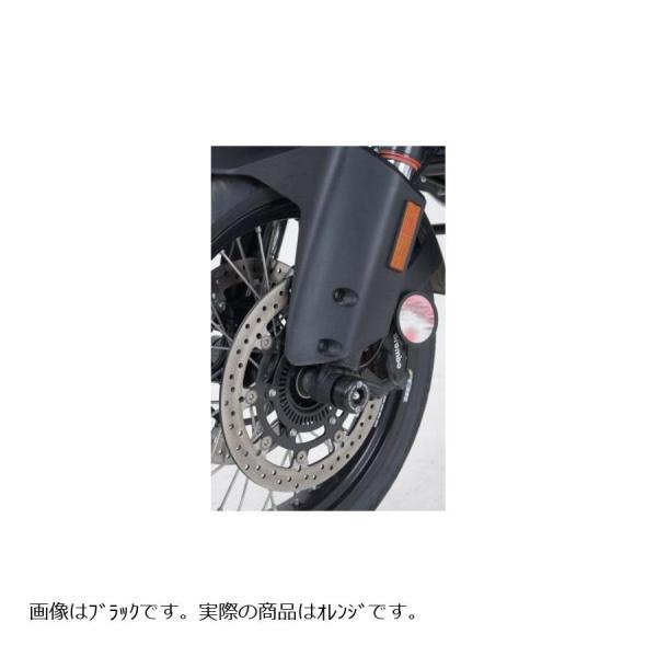 R&amp;G (アールアンドジー) フォークプロテクター オレンジ KTM 1290 Super Duke...