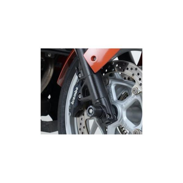 R&amp;G (アールアンドジー) フォークプロテクター ブラック F800GT RG-FP0141BK