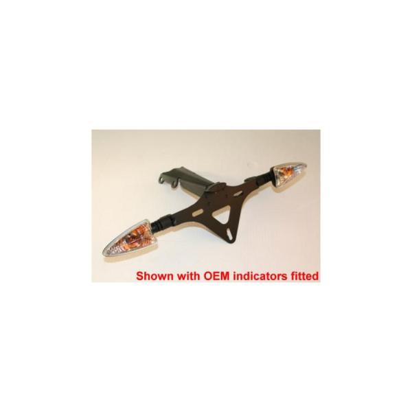 R&amp;G (アールアンドジー) フェンダーレスキット ブラック HYPERMOTARD1100/S/E...